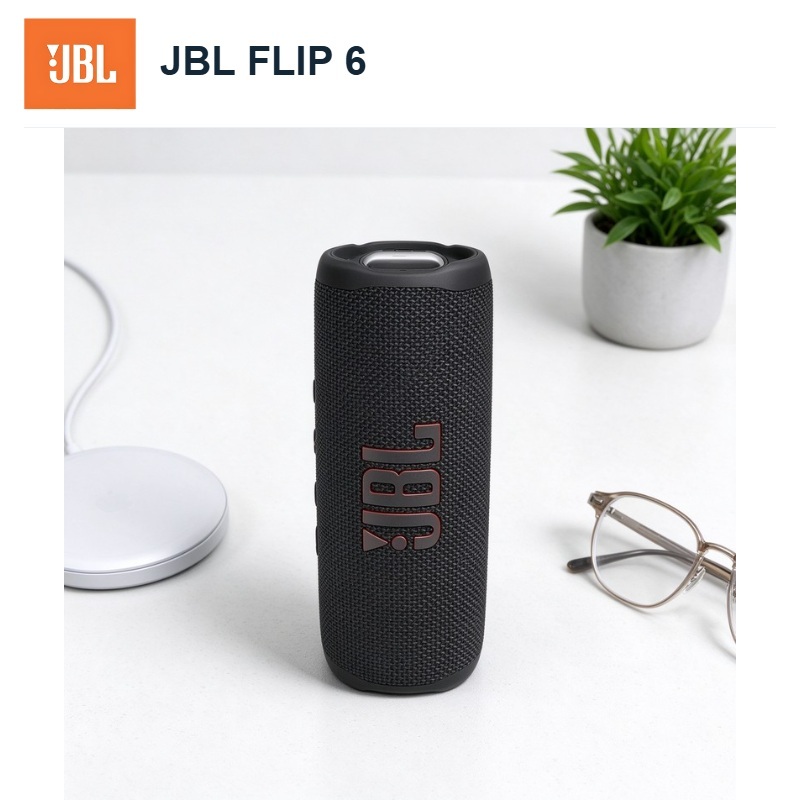 Jbl Speaker Flip 6 - Speaker Portabel JBL FLIP6 dengan Aplikasi
