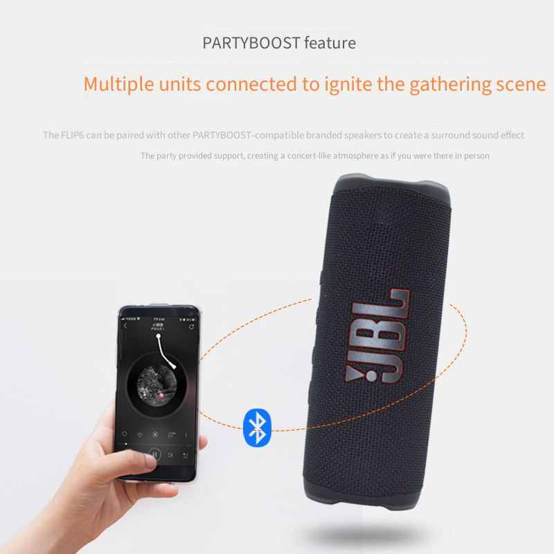 Speaker Portabel JBL FLIP6 den - Jbl Speaker Flip 6 ulasan dan harga